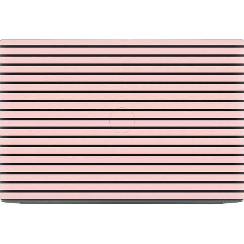 Pink and Black Stripes Dell XPS Skin